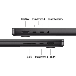 MacBook Pro 14.2"/Apple M4 (CPU 10-core, GPU 10-core, Neural Engine 16- core)/32GB/1TB - Space Black - INT KB (cto from MCX04RO/A) - Img 2