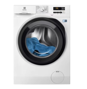 Masina de spalat rufe Electrolux EW6F1492E, 9 kg, 1400 rpm, Clasa A, Motor Inverter cu MagnetPermanent, Display LED, SensiCare, TimeManager, Alb