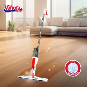 MOP SPRAY CU REZERVOR DETASABIL 350 ML, ROSU, FAST CLEAN, VANORA HOME - Img 3