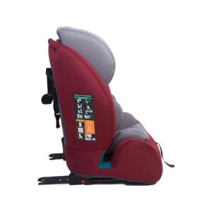 Scaun auto 76-150CM(15M-12Y), R129, isofix si top tether, rosu, U-Grow - Img 3