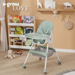 Scaun de masa 2 in 1, pliabil, verde, U-Grow - Img 8