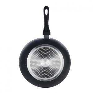 TIGAIE ALUMINIU WOK 30x8 CM , BLACK SAND, COOKING BY HEINNER - Img 2