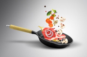 TIGAIE FONTA PURA, MANER LEMN 23x4 CM, AMBALAJ CUTIE COLOR, COOKING BY HEINNER - Img 2