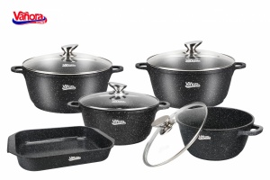 CRATITA ALUMINIU TURNAT 20x8.5CM, 2.6 L, CLASSIC, VANORA HOME - Img 6