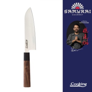 CUTIT SANTOKU 18 CM, RIKITO WATANABE, SAMURAI GOURMET, COOKING BY HEINNER - Img 2
