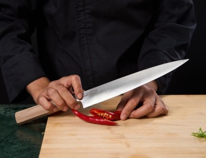 CUTIT SUJIHIKI 24 CM, RIKITO WATANABE, SAMURAI GOURMET, COOKING BY HEINNER - Img 6