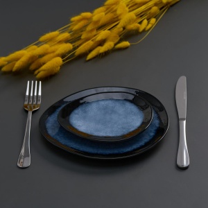 FARFURIE OVALA CERAMICA 21 CM, SERENITY, ART OF DINING BY HEINNER - Img 4