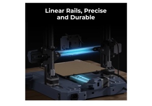 Imprimanta 3D Creality CR-10 SE, tehnologie printare: FDM, Volum printare: 220*220*250mm, Dimensiuni imprimanta: 490*470*625mm, Viteza imprimare max: 600mm/s, Acuratete: 100+-0.1mm, Grosime strat: 01-0.35mm, Diametru filament: 1.75mm, Transfer fisier: - Img 3
