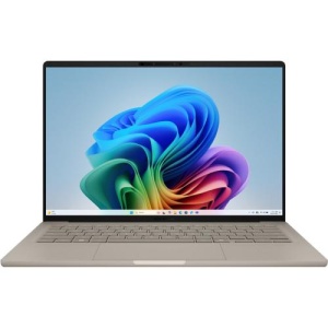Laptop Asus Zenbook 14, UX3407RA-QD024X, 14.0-inch, WUXGA (1920 x1200)OLED 16:10 aspect ratio, Snapdragon® X Elite X1E 78 100 Proces sor3.4GHz(42MB Cache, up to 3.4GHz, 12 cores, 12 Threads)\n Qualcomm®Hexagon™NPU up to 45TOPS, 32GB LPDDR5X on board,