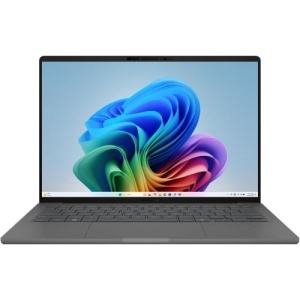 Laptop Asus Zenbook 14, UX3407RA-QD026X, 14.0-inch, WUXGA (1920 x1200)OLED 16:10 aspect ratio, Snapdragon® X Elite X1E 78 100, Proce ssor3.4GHz (42MB Cache, up to 3.4GHz, 12 cores, 12 Threads)\n Qualcomm®Hexagon™ NPU up to 45TOPS, 32GB LPDDR5X on board,