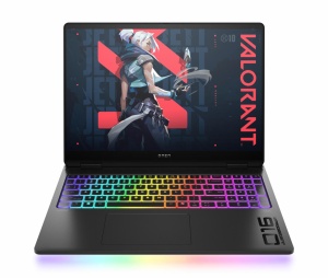 Laptop HP OMEN 16-ah0005nn cu procesor Intel Core U7-255HX 20-Core (2.4GHz, up to 5.2GHz, 30MB), 16.0 inch WQXGA, NVIDIA GeForce RTX 5080 16GB, 64GB DDR5, SSD, 1TB PCIe Gen4 NVMe, Free DOS, Shadow Black