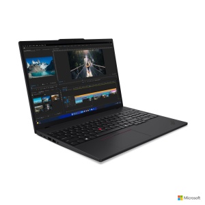 Laptop Lenovo ThinkPad T16 Gen 3; 16" WUXGA (1920x1200) IPS 400nits Anti-glare, 100% sRGB, Low Power; Intel® Core™ Ultra 5 125U, 12C (2P + 8E + 2LPE) / 14T, Max Turbo up to 4.3GHz, 12MB; Video Integrated Intel® Graphics; RAM 1x 16GB SO-DIMM DDR5-5600;