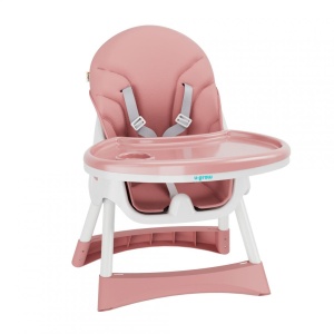 Scaun de masa 2 in 1, pliabil, roz, U-Grow - Img 2