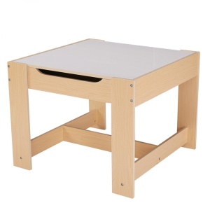Set masuta si 2 scaune , lemn natur, U-Grow - Img 4