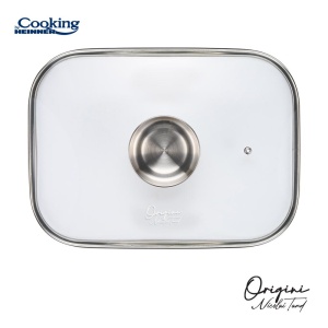 TAVA INALTA CUPTOR DIN ALUMINIU TURNAT + CAPAC 39 x 26 x 8.5 CM, 6 L, NICOLAI TAND, ORIGINI, COOKING BY HEINNER - Img 4