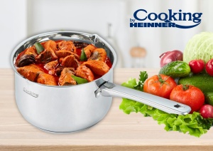 CASEROLA INOX 20x12.5 CM, 3.6 L, COOKING BY HEINNER - Img 4