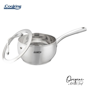 CASEROLA INOX+ CAPAC 16X9 CM, 1.8 L, NICOLAI TAND, ORIGINI, COOKING BY HEINNER - Img 2