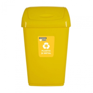 COS GUNOI CAPAC BATANT, RECICLARE ECO 35 L, GALBEN , HEINNER CARE - Img 2