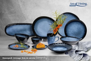 FARFURIE DESERT CERAMICA 20 CM, SERENITY, ART OF DINING BY HEINNER - Img 6