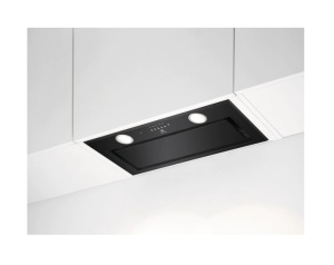 HOTA INCORPORABILA ELECTROLUX LFG716R, Hota caseta; Seria 700 SENSE; 54 cm; Conectivitate plita; Telecomanda ca si accesoriu ;1 motor; 3 viteze + intensiv; 1 filtru de aluminiu lavabil; Control electronic; Putere de absorbtie - 700 mc/h; Negru mat