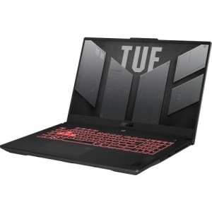 Laptop ASUS TUF Gaming A17 (2023) FA707NUG-HX180, AMD Ryzen 7 7445HS, 17.3 inch, RAM 16GB, SSD 1TB, nVidia GeForce RTX 4050 6GB, No OS, Mecha Grey - Img 2