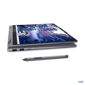 Laptop Lenovo IdeaPad 5 2-in-1 14IAL10, 14" WUXGA (1920x1200) OLED 500nits (peak) / 400nits (typical) Glossy, 100% DCI-P3, 60Hz, TÜV Low Blue Light, DisplayHDR™ True Black 500, Glass, Touch, Intel® Core Ultra 5 225H, 14C (4P + 8E + 2LPE) / 14T, Max Turbo - Img 11