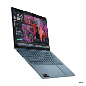 Laptop Lenovo Yoga Slim 7 14AKP10, 14" WUXGA (1920x1200) OLED 600nits (peak) / 400nits (typical) Glossy, 100% DCI-P3, 60Hz, Eyesafe®, Dolby Vision®, DisplayHDR™ True Black 500, X-Rite®, AMD Ryzen™ AI 7 350 (8C / 16T, 2.0 / 5.0GHz, 8MB L2 / 16MB L3), - Img 4