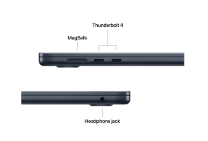 MacBook Air 15.3" Retina/Apple M4 (CPU 10- core, GPU 10- core, Neural Engine 16- core)/24GB/512GB - Midnight - INT KB (2025) - Img 3