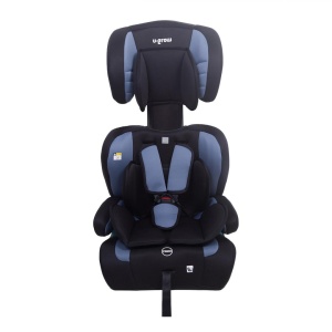 Scaun auto/inaltator, 76-150CM(15M-12Y), R130, gri/blue, U-Grow - Img 3