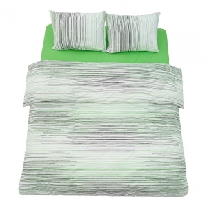 Set de pat,cearceaf cu elastic180x200,Mils - Img 6