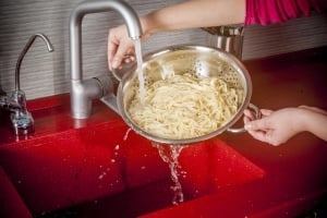 STRECURATOARE INOX CU 2 MANERE, 24 CM, VANORA HOME - Img 2