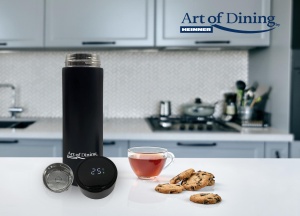 TERMOS INOX 450 ML,INDICATOR LED TEMPERATURA, ART OF DINING BY HEINNER(MIX 3 COLORI IN BAX) - Img 10