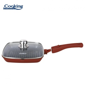 TIGAIE GRILL ALUMINIU TURNAT+CAPAC 24x4 CM,CALABRIA, COOKING BY HEINNER - Img 4