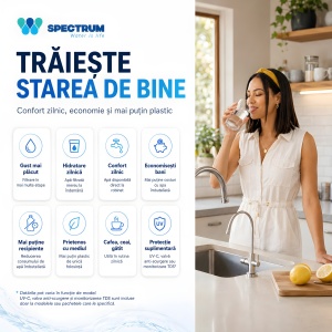 Sistem osmoză inversă WHITE Series – 5 stadii, 75 GPD - Img 14