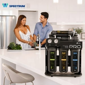 Sistem profesional de osmoză inversă PRO Series – 7 stadii, 300 GPD - Img 2