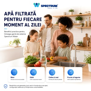Sistem osmoză inversă ORANGE Series – 8 stadii, 100 GPD, UV-C - Img 12