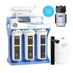 Sistem osmoză inversă BLUE Series – 6 stadii, 75 GPD