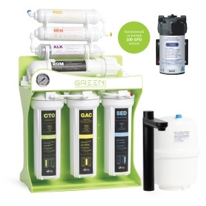 Sistem osmoză inversă GREEN Series – 7 stadii, 100 GPD