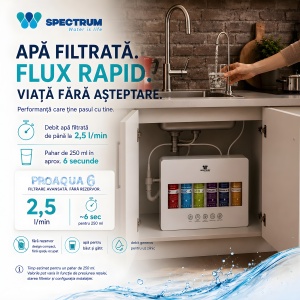 Sistem ultrafiltrare apă PROAQUA 6 – 6 stadii, 0,01 μm, fără rezervor, 2,5 l/min - Img 16