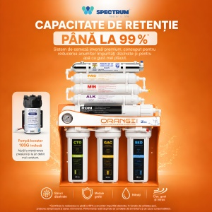 Sistem osmoză inversă ORANGE Series – 8 stadii, 100 GPD, UV-C - Img 7
