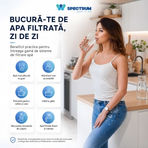 Sistem osmoză inversă WHITE Series – 5 stadii, 75 GPD - Img 13