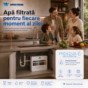 Sistem ultrafiltrare apă PROAQUA 6 – 6 stadii, 0,01 μm, fără rezervor, 2,5 l/min - Img 10