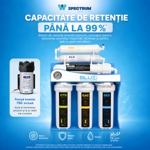 Sistem osmoză inversă BLUE Series – 6 stadii, 75 GPD - Img 7