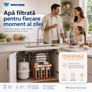 Sistem osmoză inversă ORANGE Series – 8 stadii, 100 GPD, UV-C - Img 11