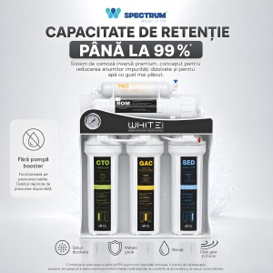 Sistem osmoză inversă WHITE Series – 5 stadii, 75 GPD - Img 7