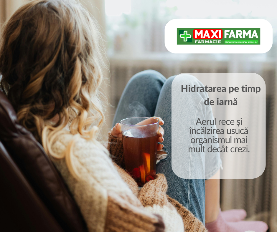 Hidratarea iarna: de ce ne deshidratăm în sezonul rece și ce efecte are asupra sănătății