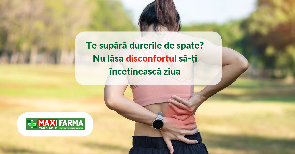 Durerile de spate: de ce apar, cum pot fi ameliorate și când este recomandat să cerem ajutor