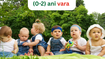 Copiii mici (0-2) ani vara
