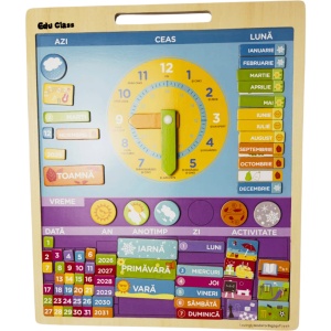 Calendar magnetic VREMEA - limba romana