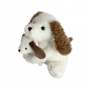 Catelusul Nafi cu puiut, jucarie plus, Egmont Toys - Img 2